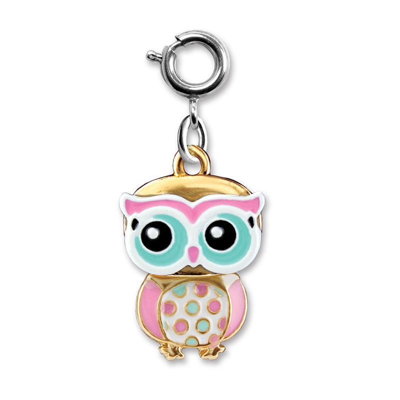 Charmit Swivel Owl Charm - Multicolour - Baby Moo