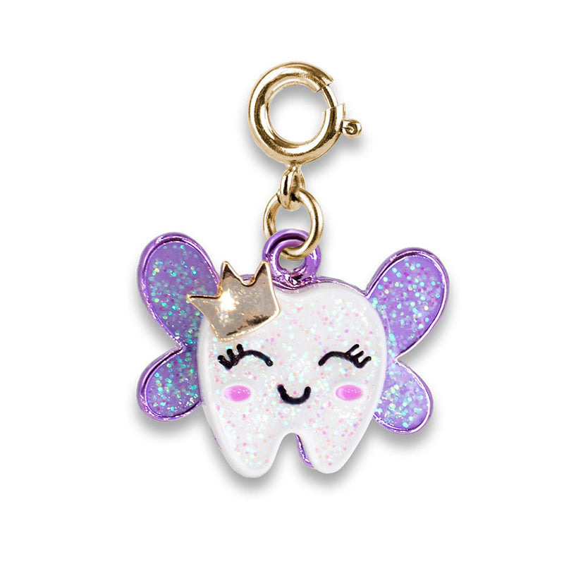 Charmit Gold Tooth Fairy Charm - White - Baby Moo