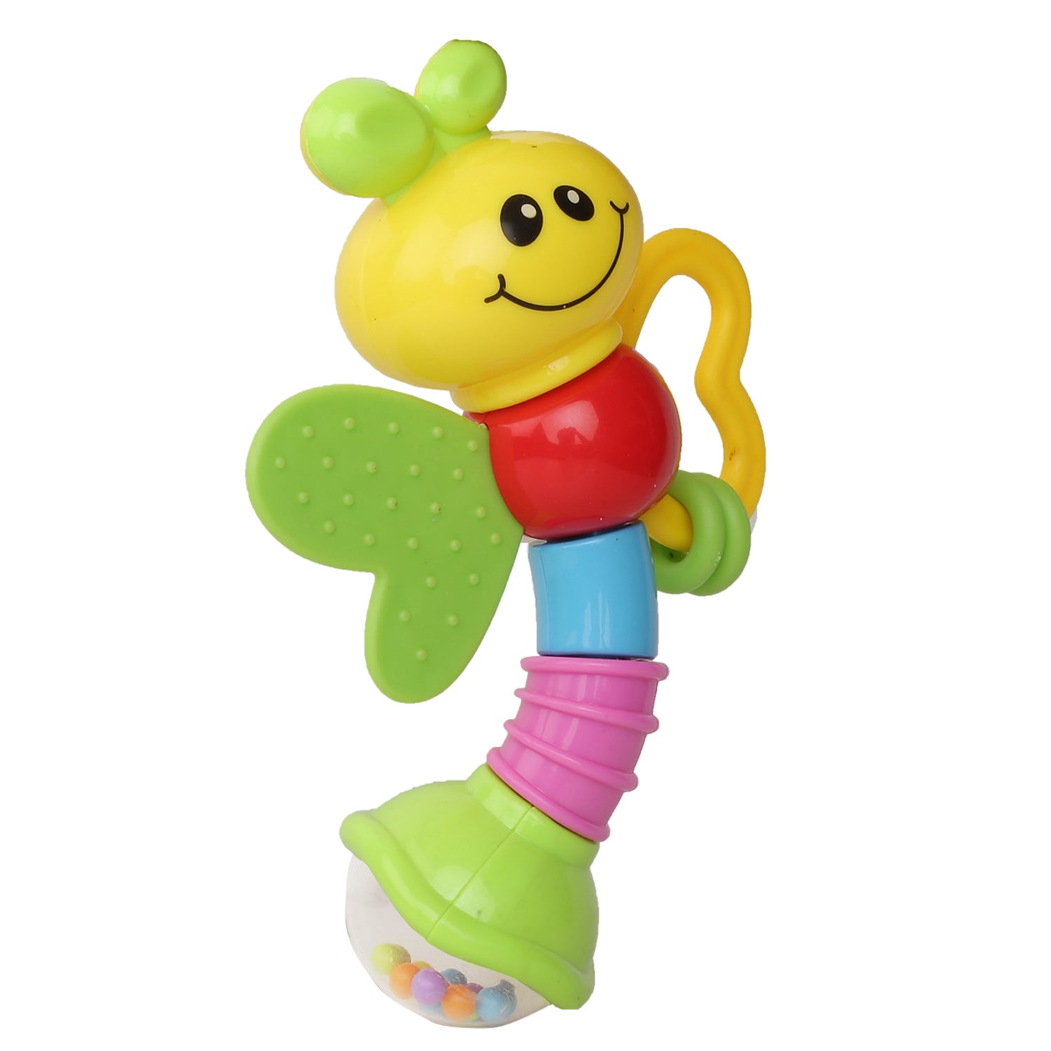 Butterfly Multicolour Rattle Toy - Baby Moo