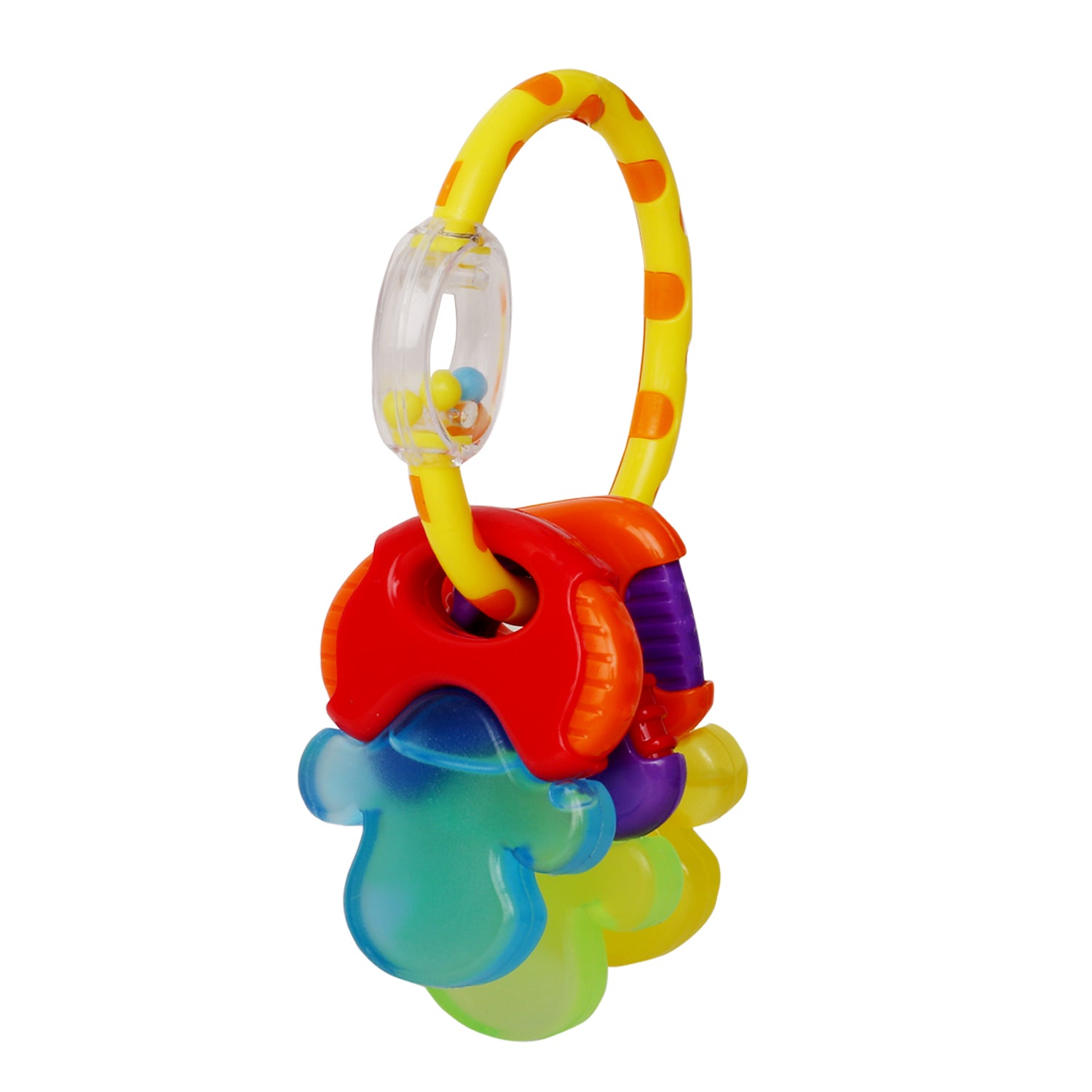 Bunch Of Multicolour Rattle Toy - Baby Moo