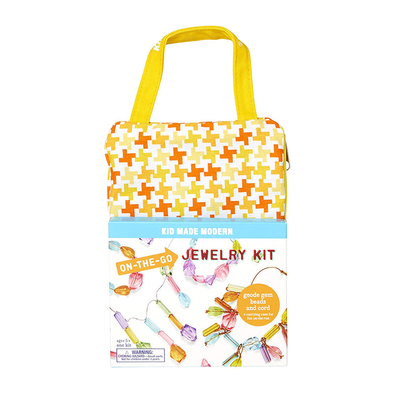 Kid Made Modern On-The-Go Jewelry Kit - Multicolour