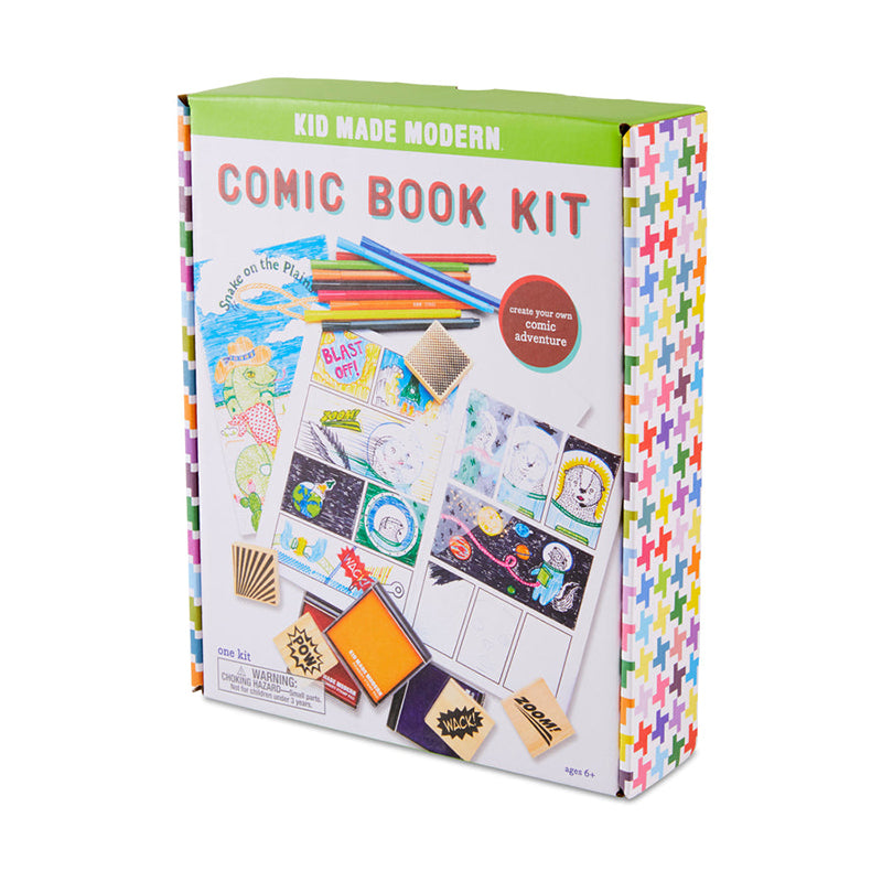 Kid Made Modern Comic Book Kit - Multicolour - Baby Moo