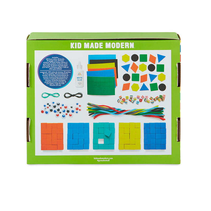Kid Made Modern 8-Bit Craft Kit - Multicolour - Baby Moo