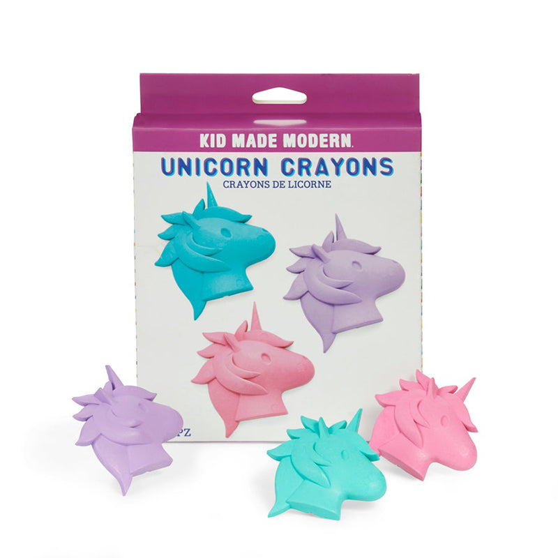 Kid Made Modern Unicorn Crayons Set of 3 - Multicolour - Baby Moo