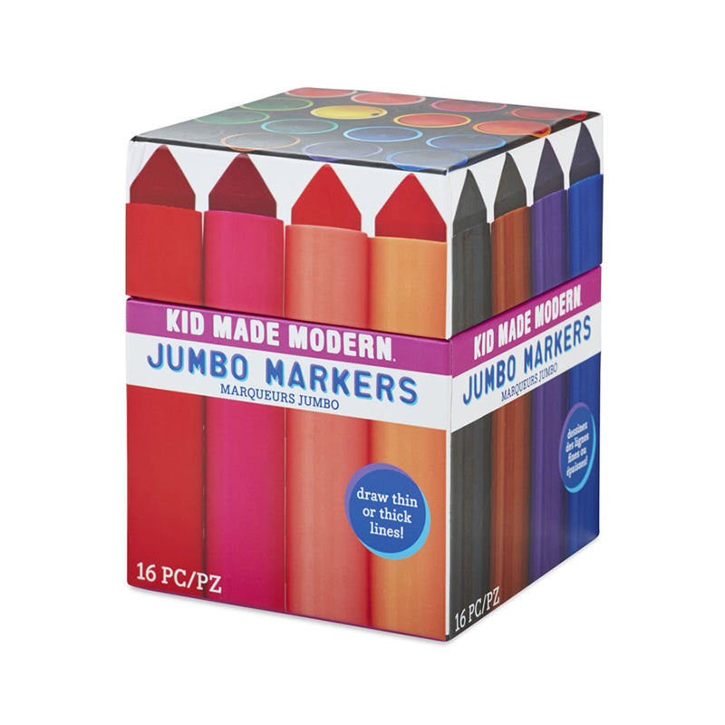 Kid Made Modern Jumbo Markers - Multicolour - Baby Moo