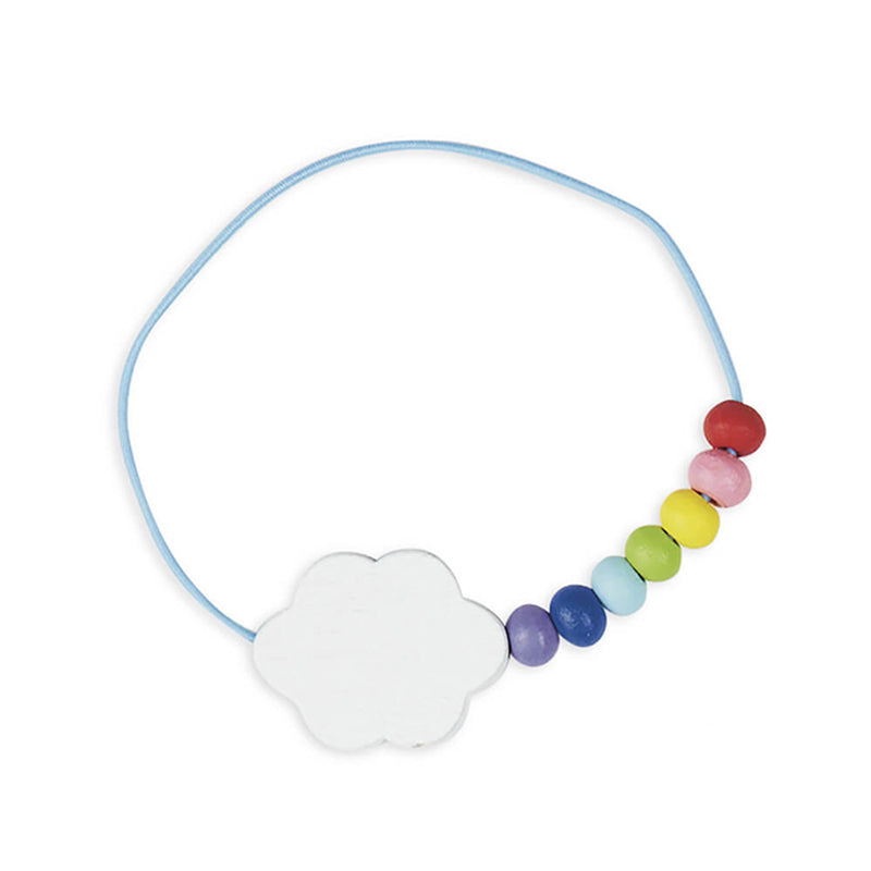 Janod 3 Rainbow Jewellery Pieces To Make - Multicolour
