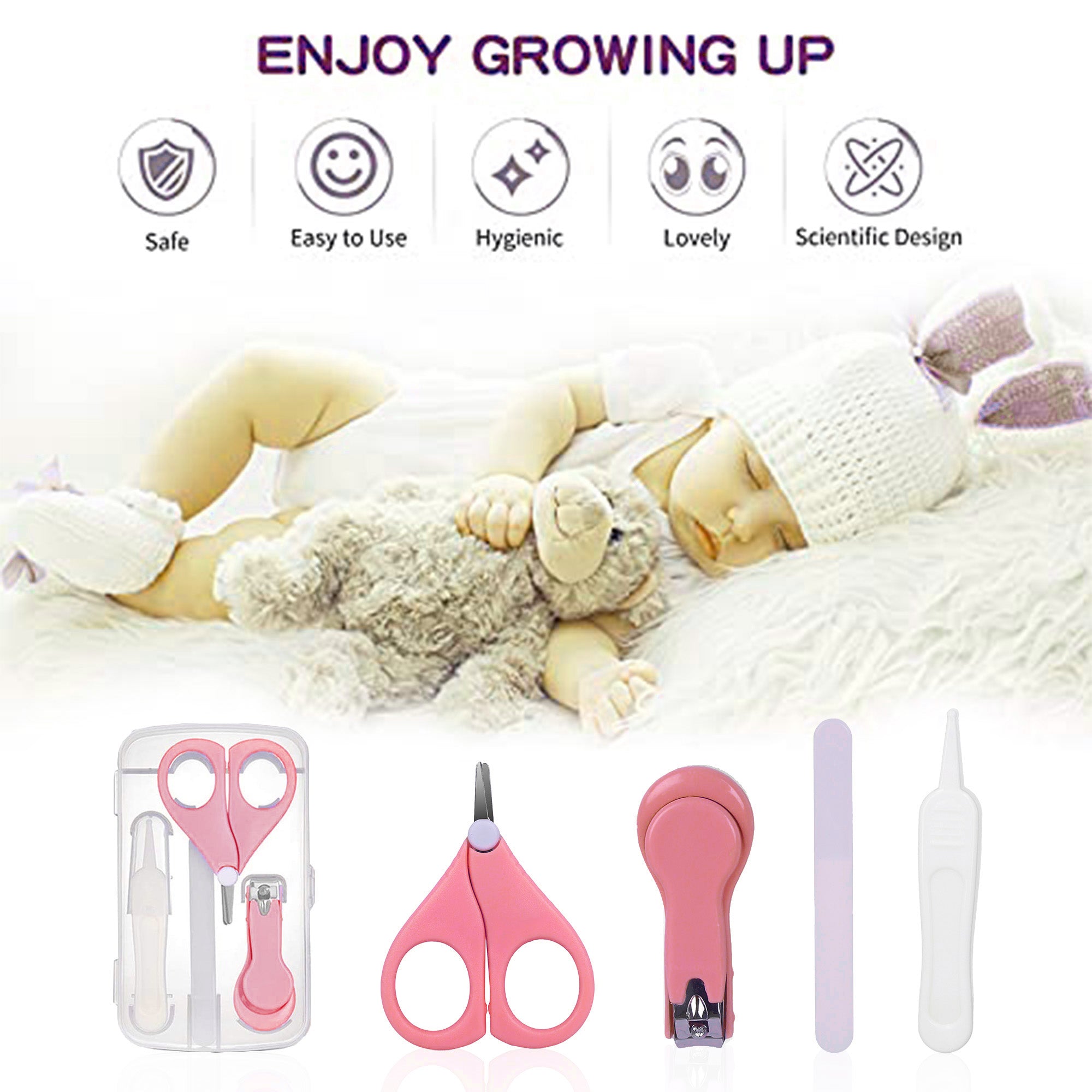 Baby Nail Clipper Newborn | Baby Fingernail Clippers | Baby Care Nail  Clippers - 6 1 - Aliexpress