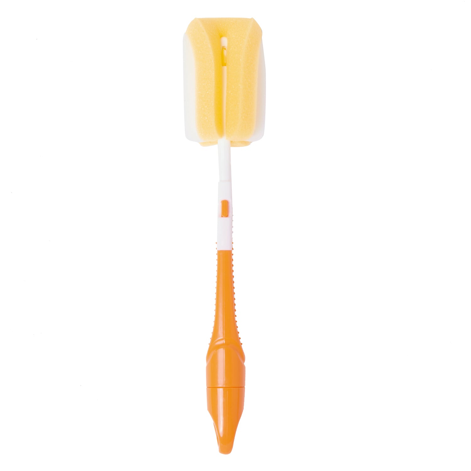 Premium Orange Set Of 5 Bottle And Nipple Cleaning Brushes - Baby Moo