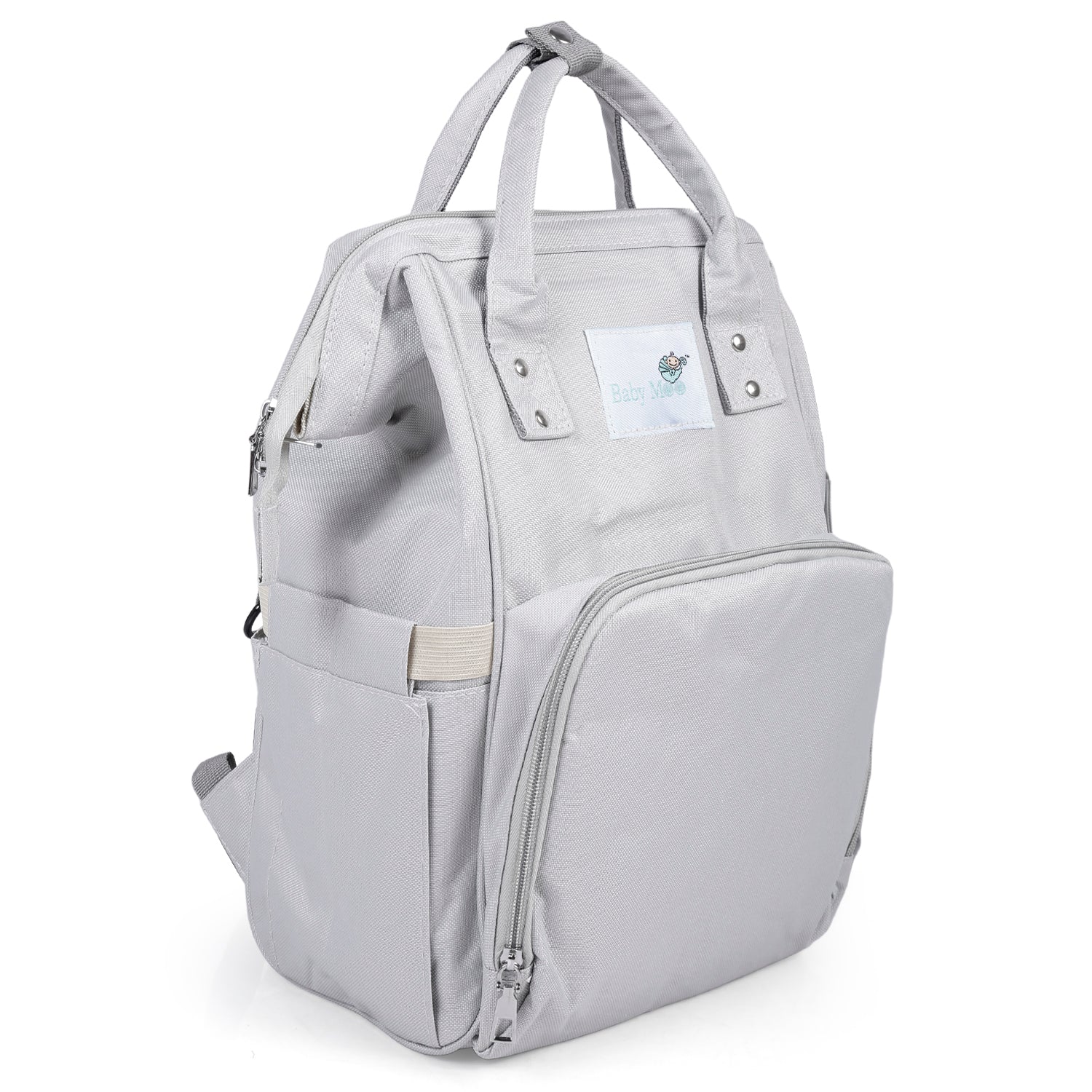 Diaper Bag 
Maternity Backpack Solid Grey