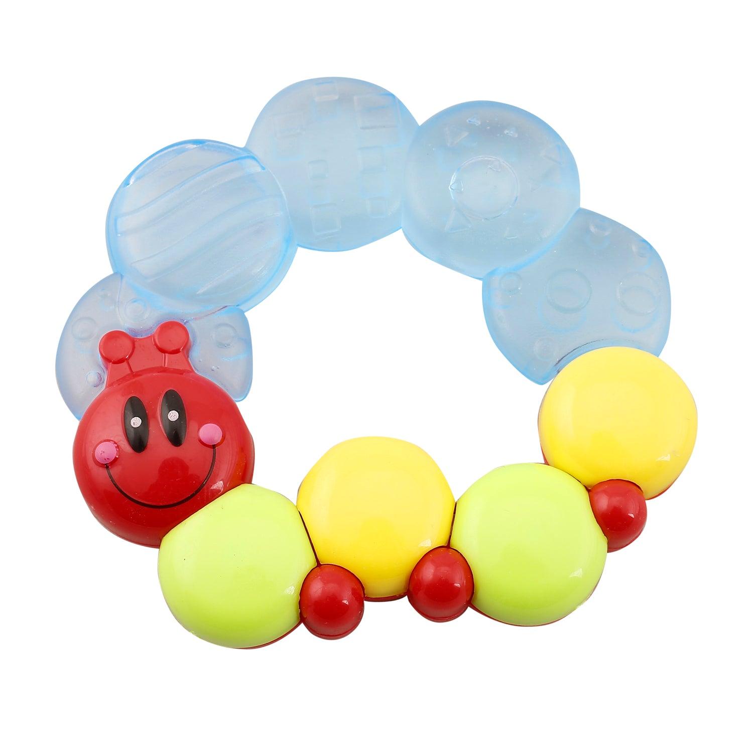 Growing Caterpillar Multicolour Rattle Teether - Baby Moo