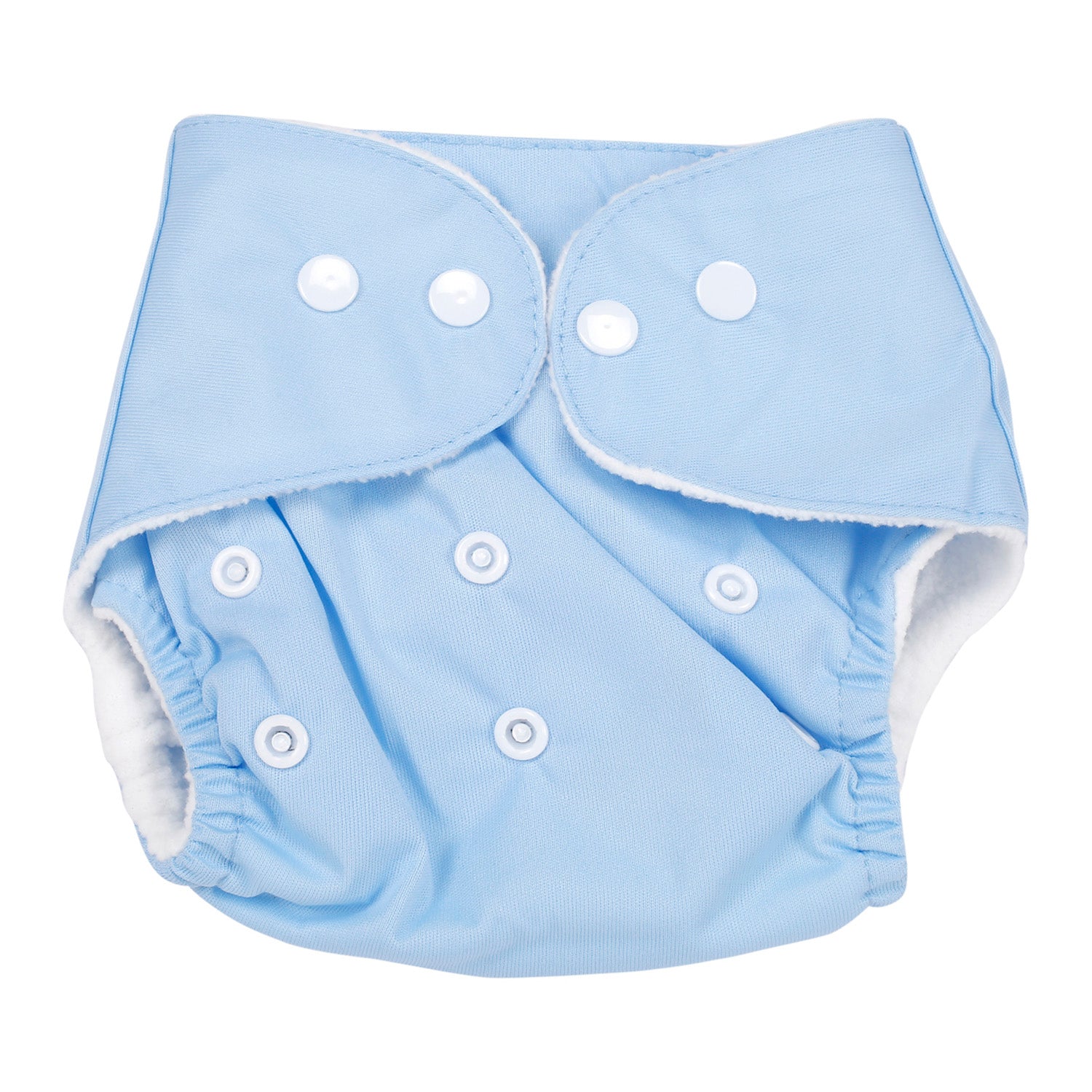 Plain Blue Reusable Diaper - Baby Moo