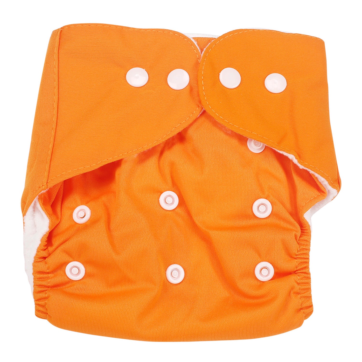 Plain Orange Reusable Diaper - Baby Moo