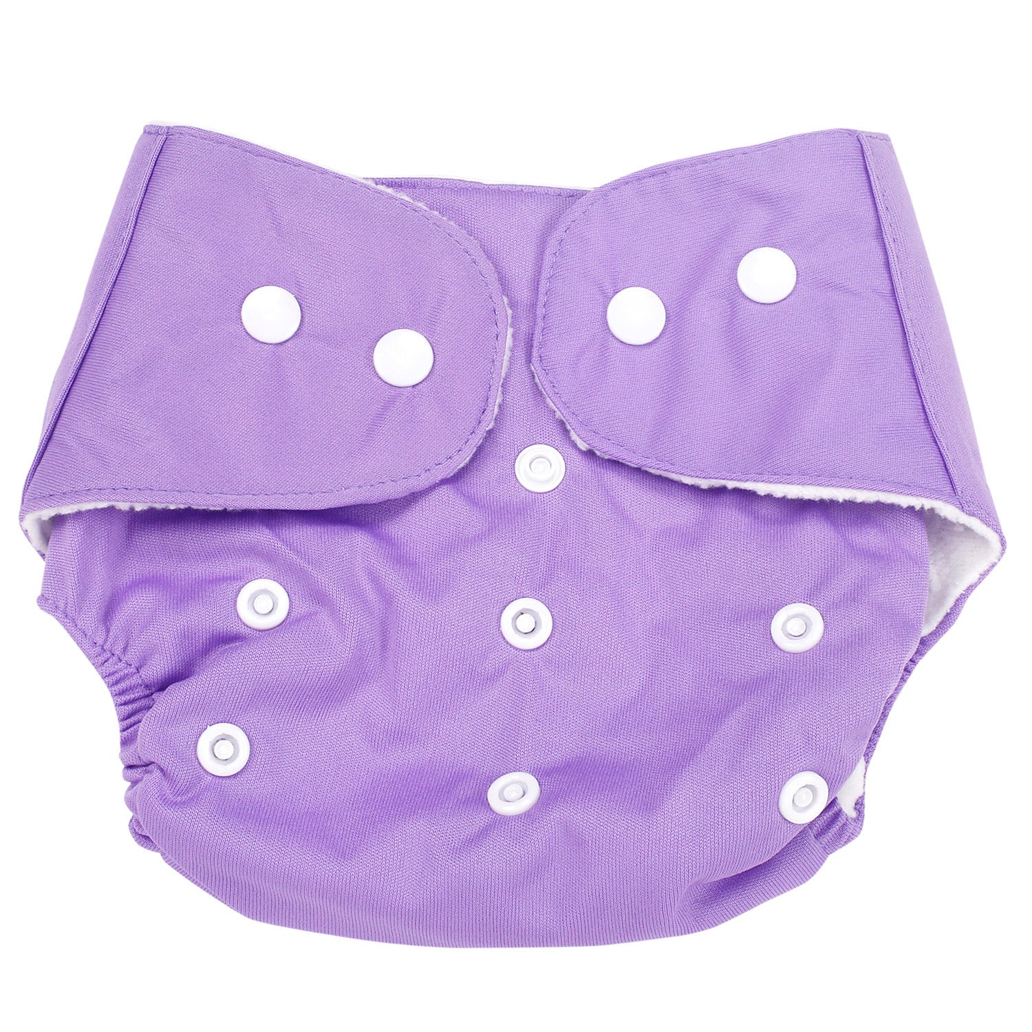Plain Purple Reusable Diaper - Baby Moo