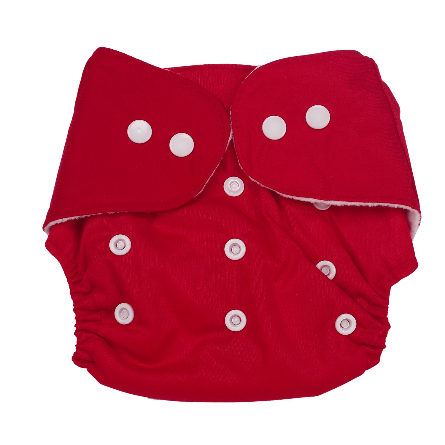 Plain Red Reusable Diaper - Baby Moo