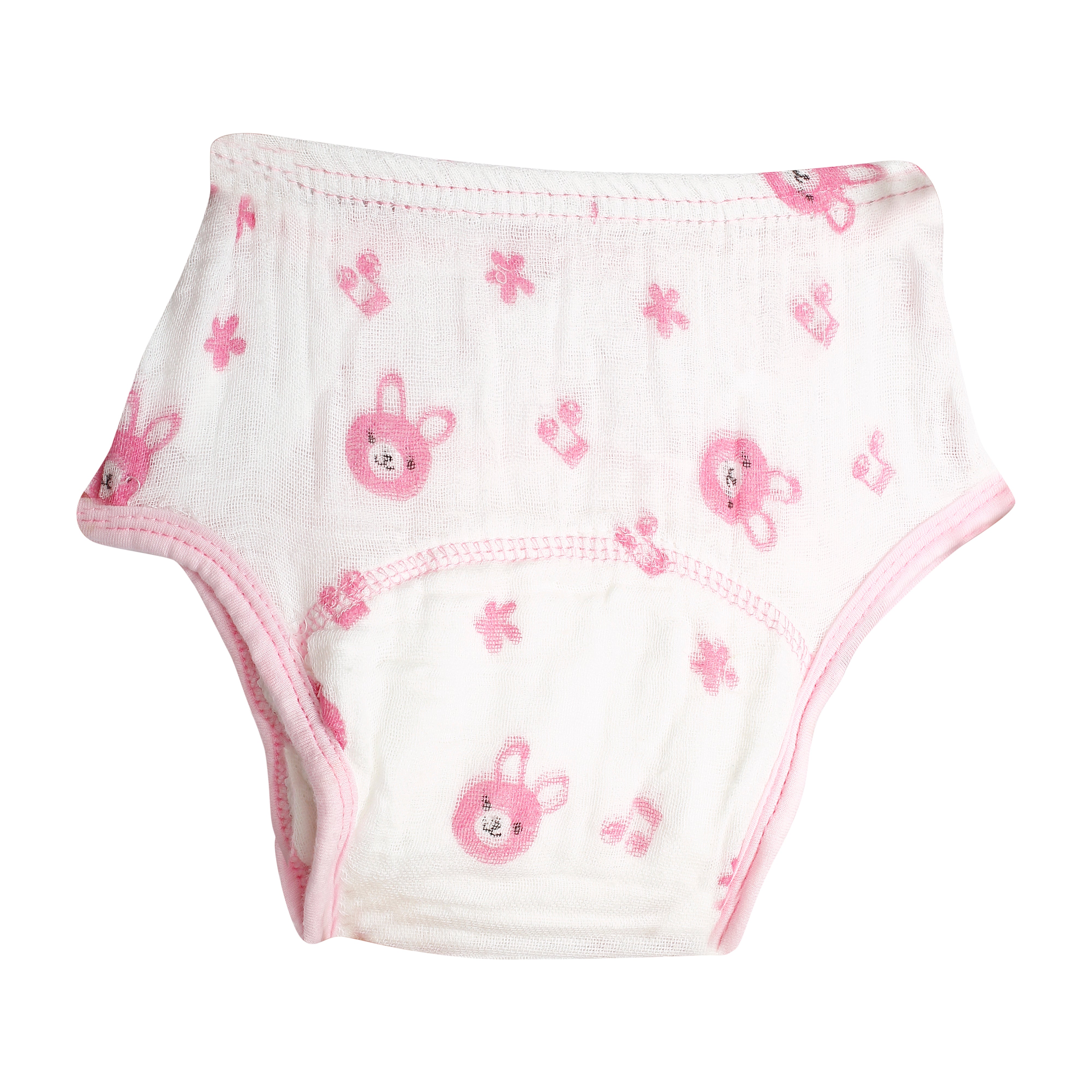 Adjustable & Washable Cloth Diaper Panty 2 Pk Royal Rabbit Multicolour - Baby Moo