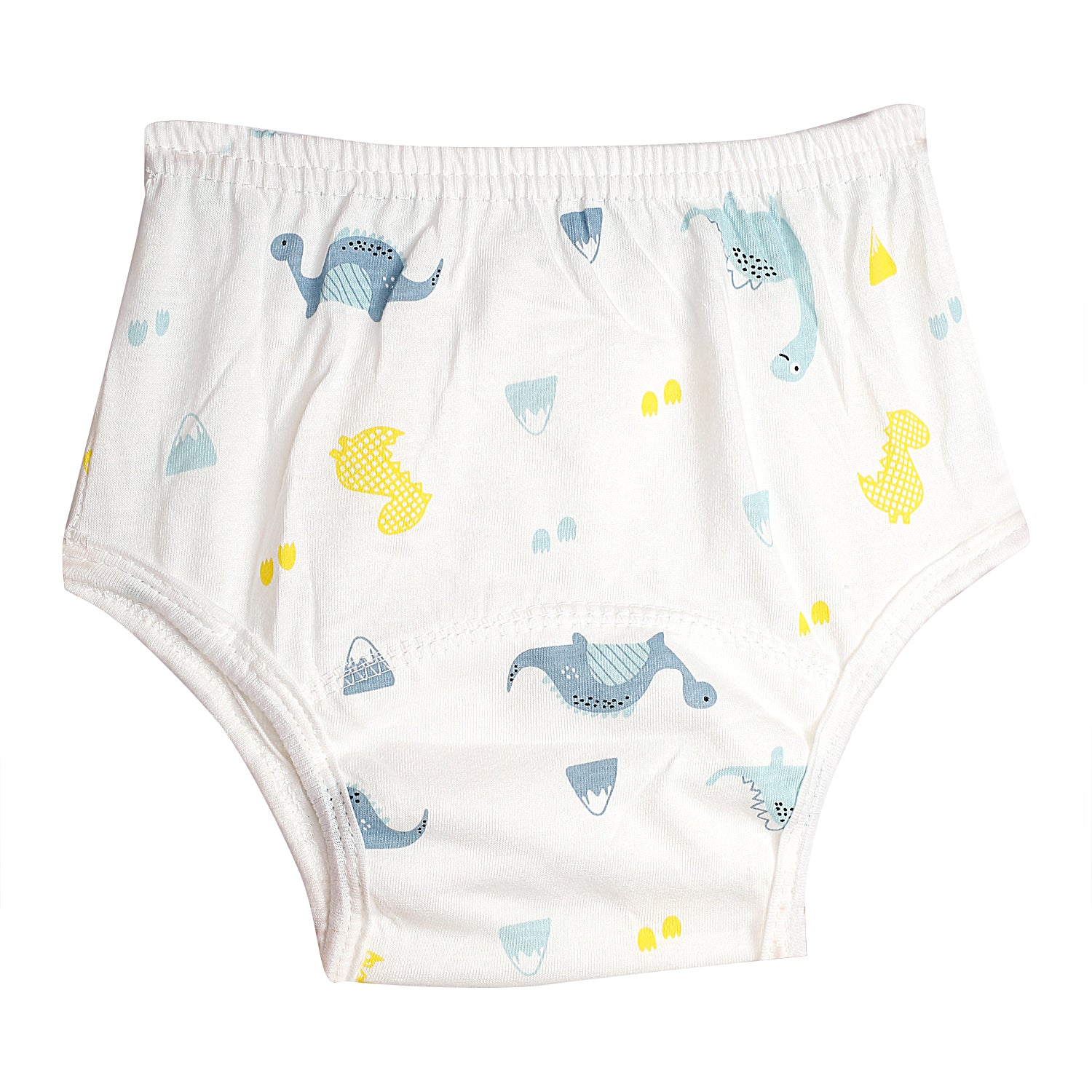Adjustable & Washable Cloth Diaper Panty 2 Pk Dinosaurs And Fish Multicolour - Baby Moo