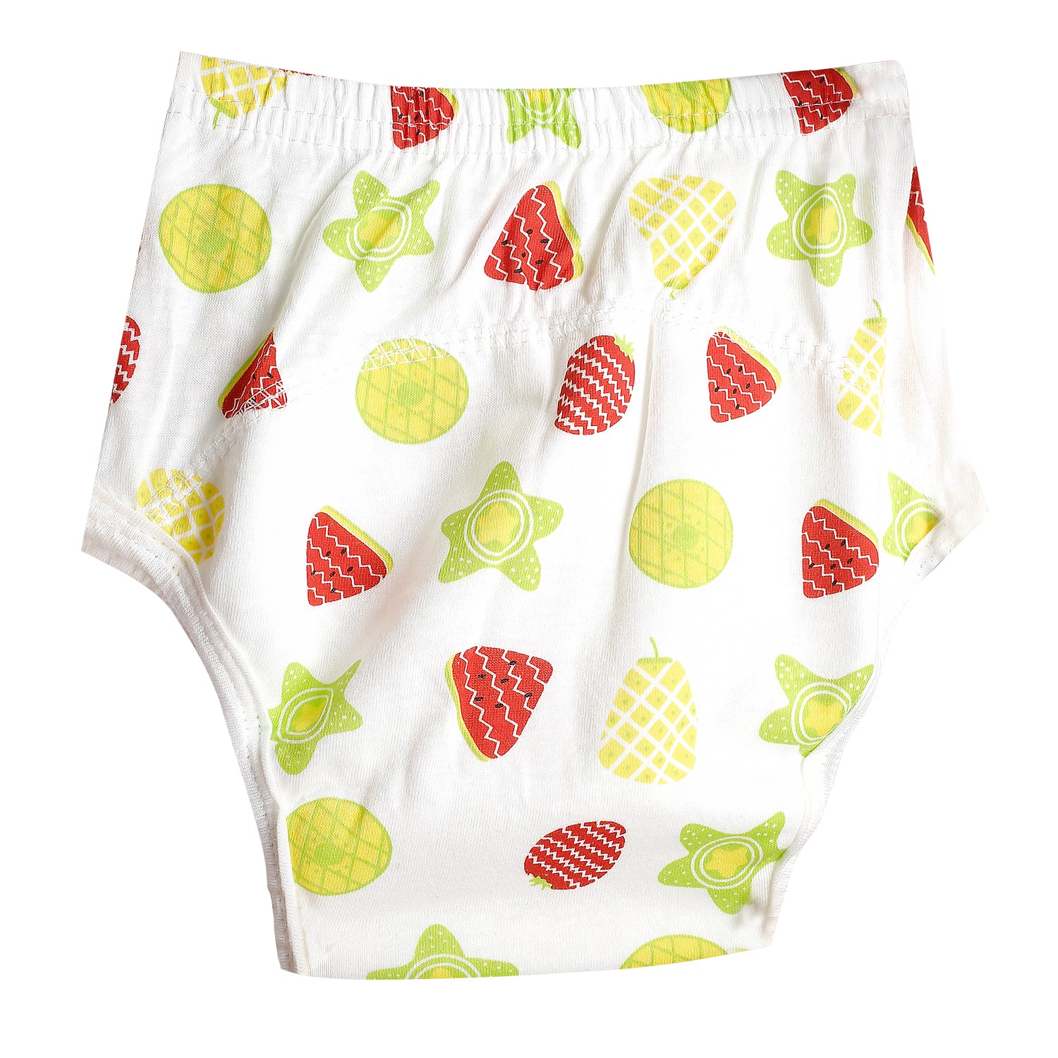 Adjustable & Washable Cloth Diaper Panty 2 Pk Forest Fruits Multicolour