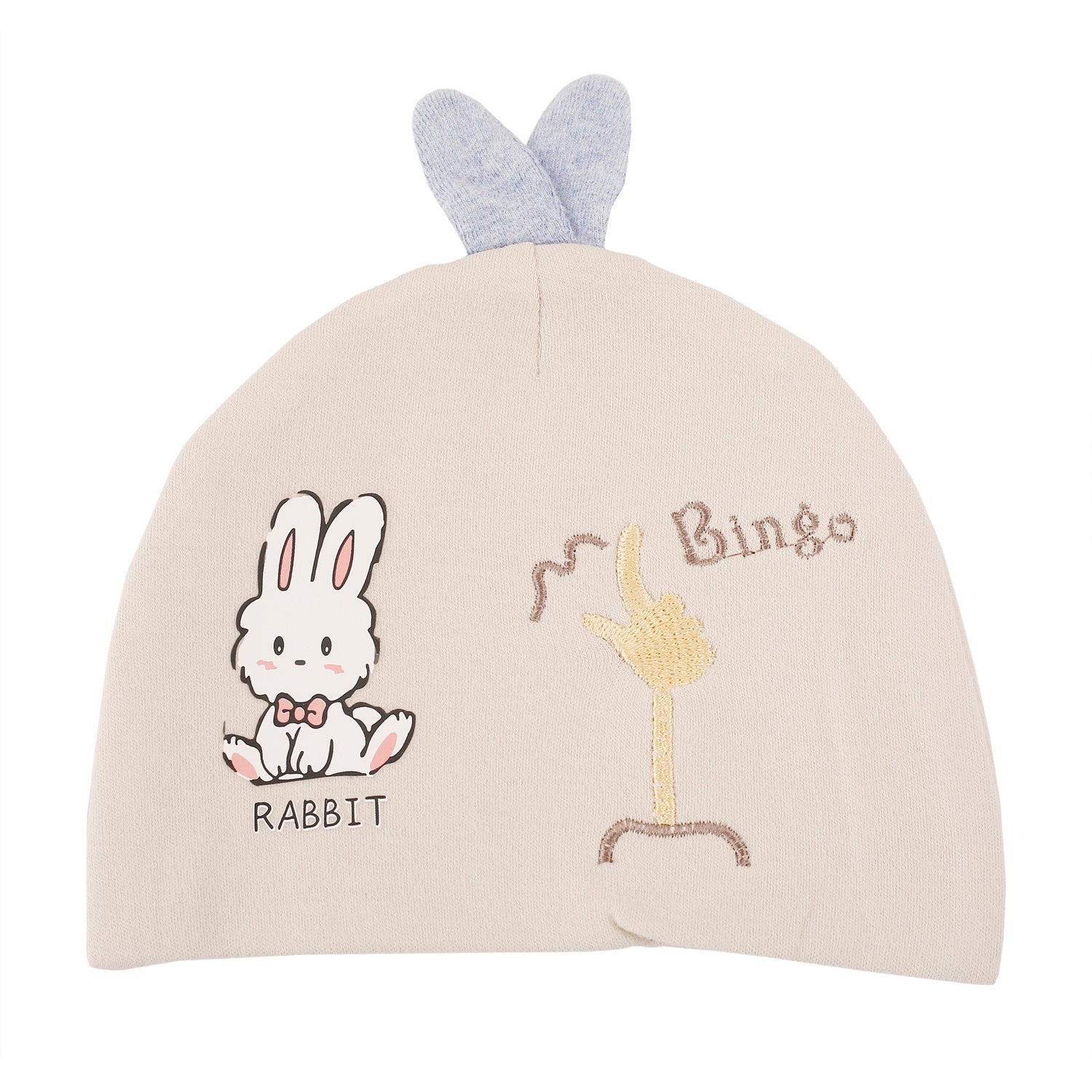 Bingo Bunny Beige Cap - Baby Moo