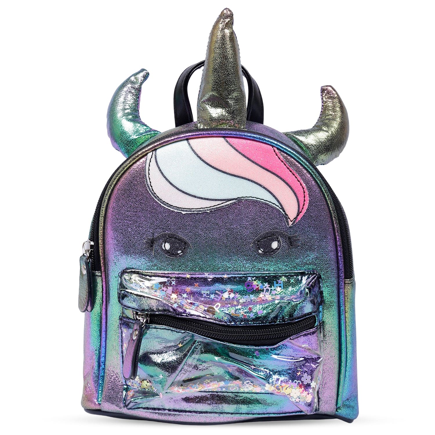 Black unicorn backpack hot sale