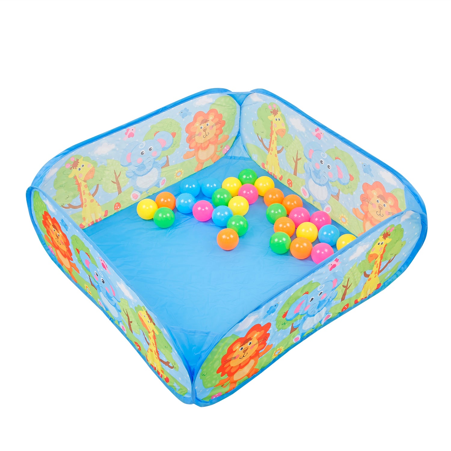 Multicolour Foldable 30 Ball Pit - Baby Moo