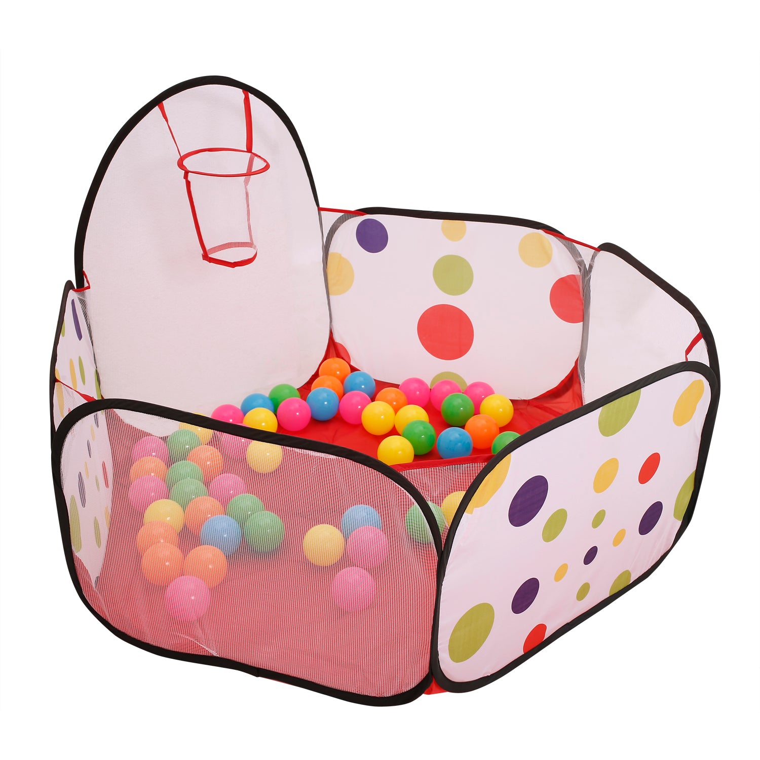 Multicolour Foldable 50 Ball Pit - Baby Moo