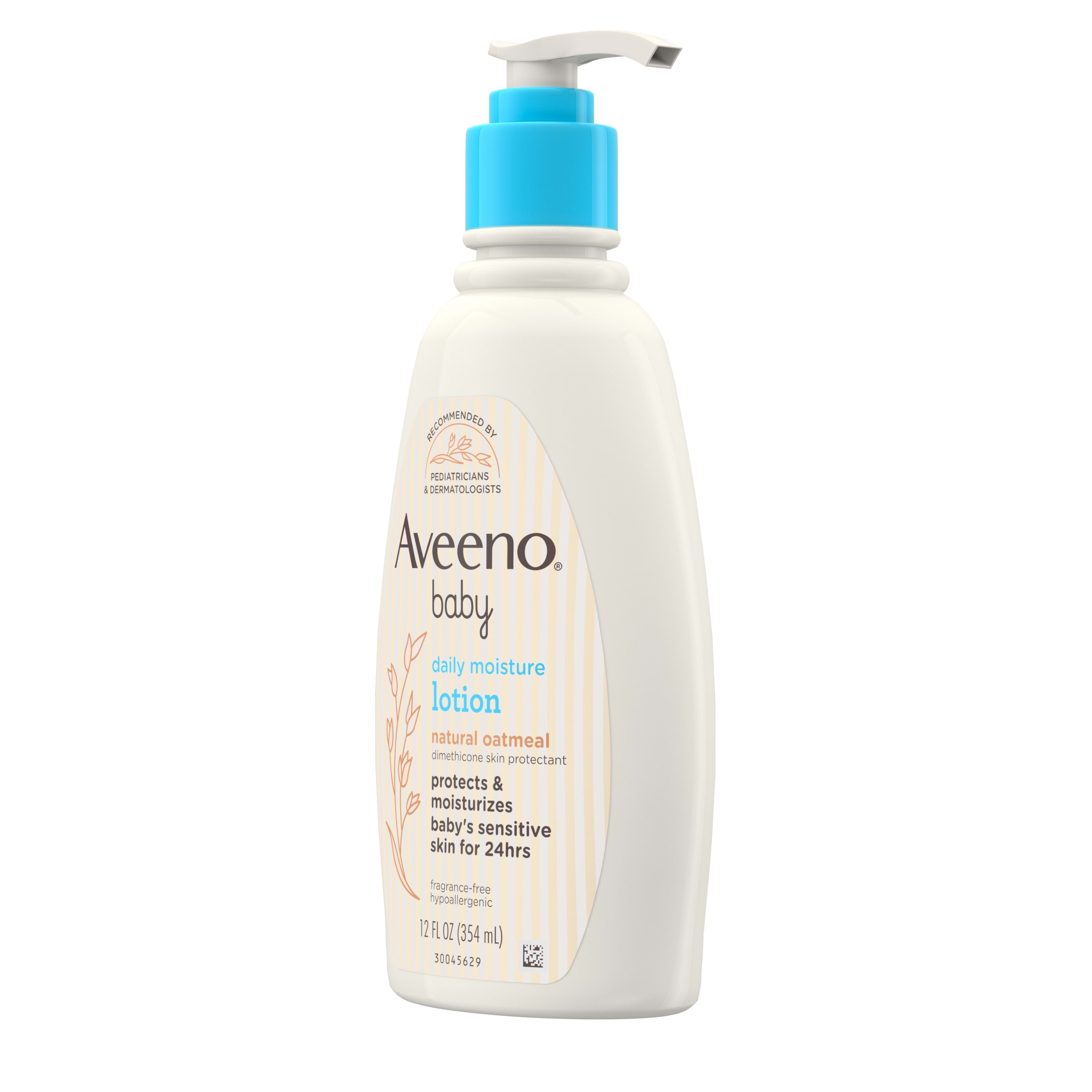 Aveeno Baby Daily Moisture Lotion with Natural Oatmeal 354 ml - Baby Moo
