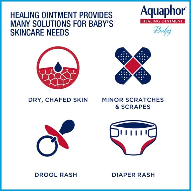 Aquaphor Baby Healing Ointment Advanced Therapy Hypoallergenic For Dry Skin - 50 grm - Baby Moo