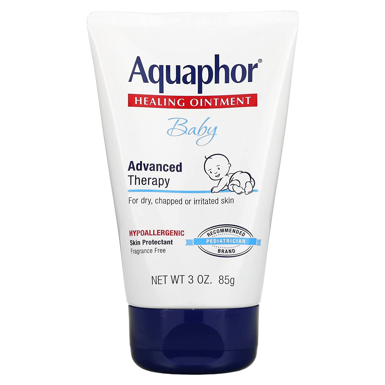 Aquaphor Healing Ointment Baby Advanced Therapy Hypoallergenic For Dry Skin  85 gms