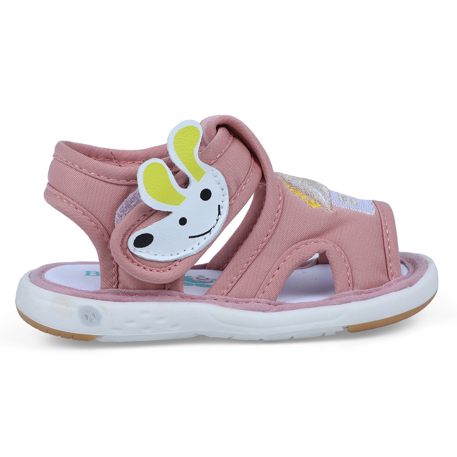 Baby Moo My Pet's House Chu-Chu Sound Breathable Anti-Skid Sandals - Pink - Baby Moo