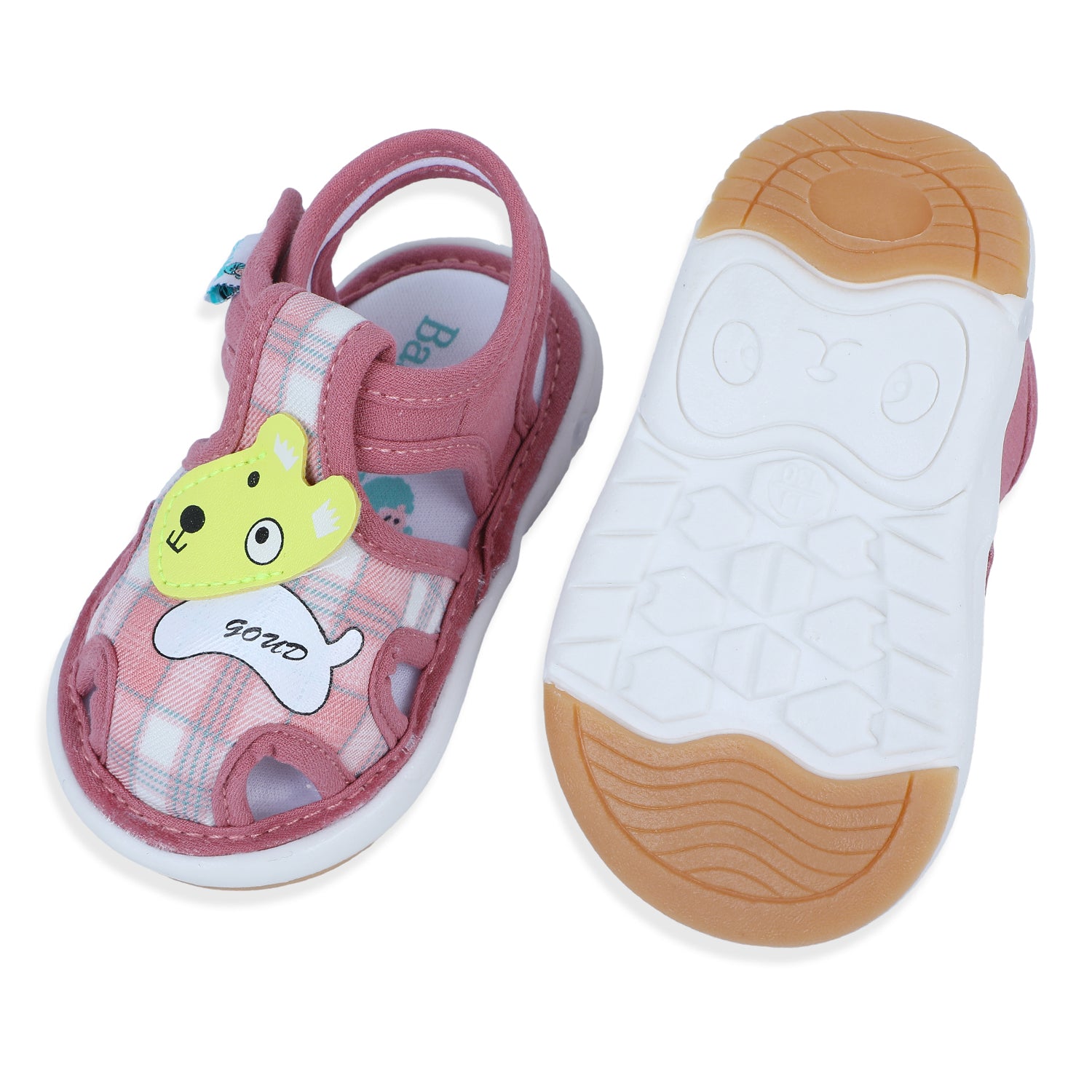 BUNNIES Unisex Kids Chu Chu Sound Musical First Walking Sandals For Baby  Boys & Baby Girls For (6 Months to 21 Months)