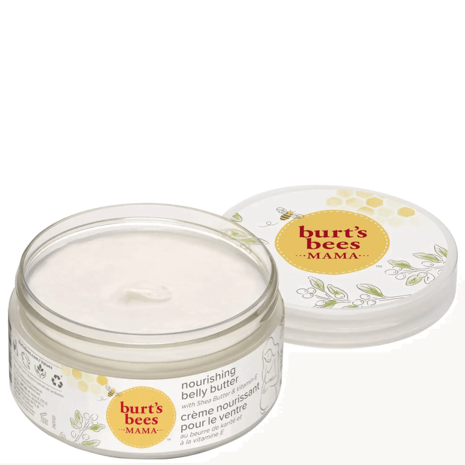 Burt's Bees Belly Butter With Shea & Vitamin E Stretchmark Cream - 184.2 grm - Baby Moo