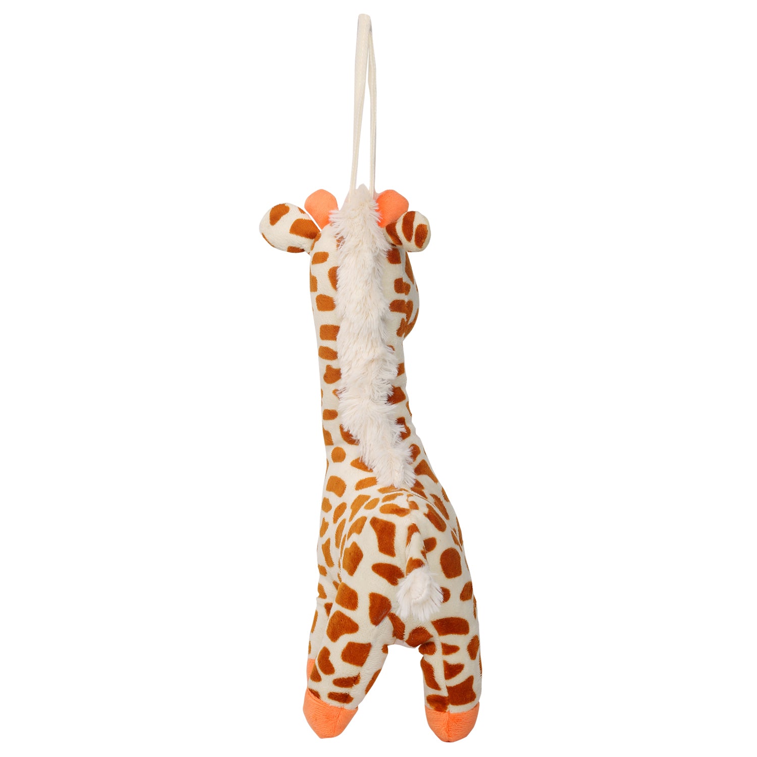 Giraffe Cream And Brown Hanging Pulling Toy - Baby Moo