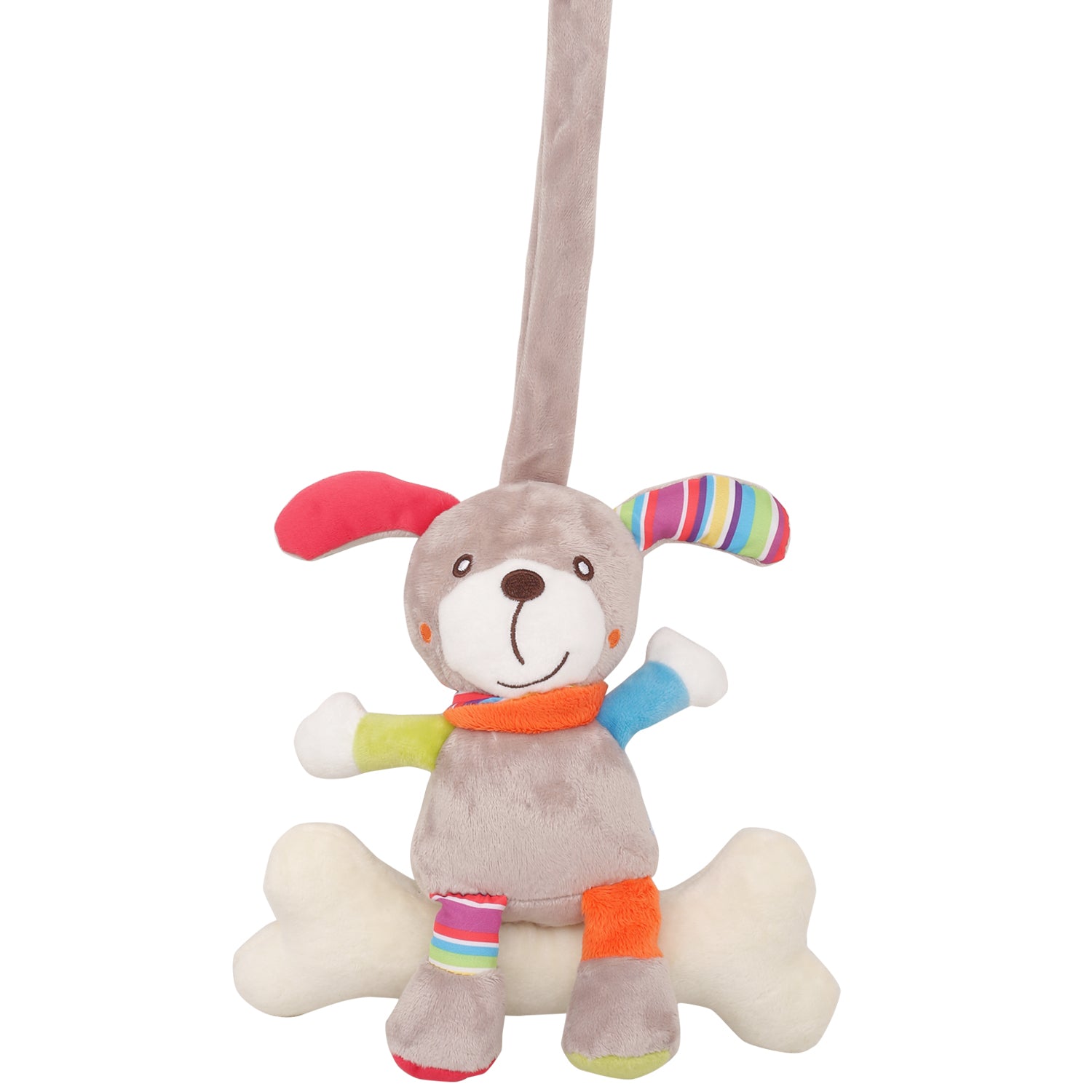 Dog Grey Hanging Pulling Toy - Baby Moo