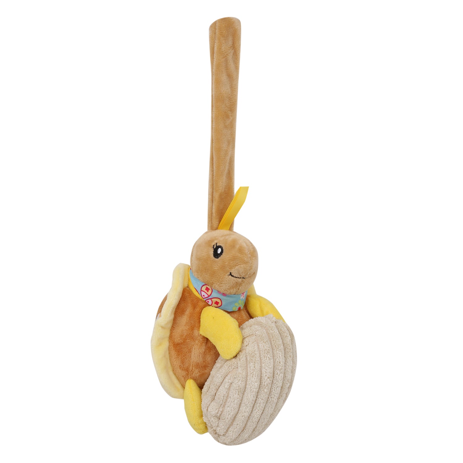 Tortoise Yellow Hanging Pulling Toy - Baby Moo