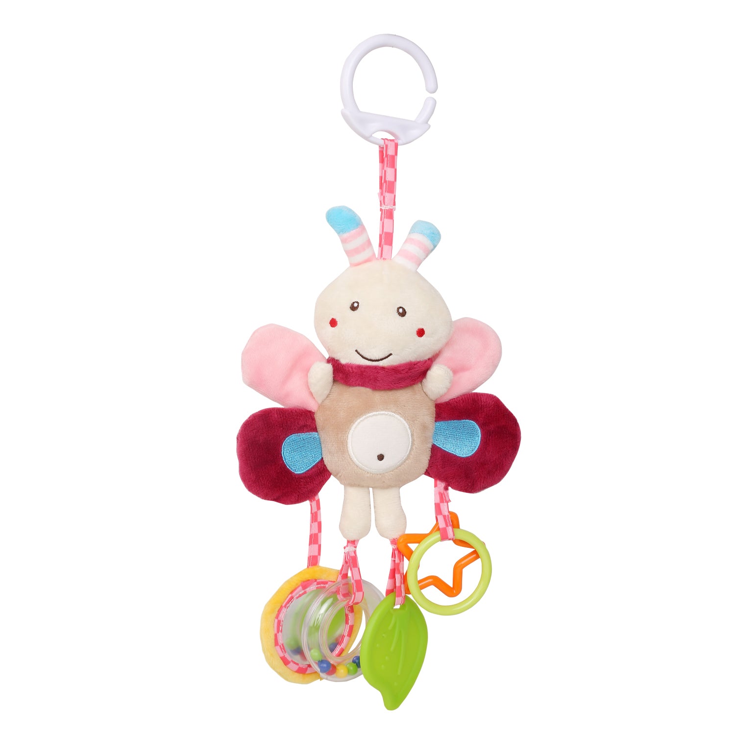 Butterfly Multicolour Hanging Toy With Teether