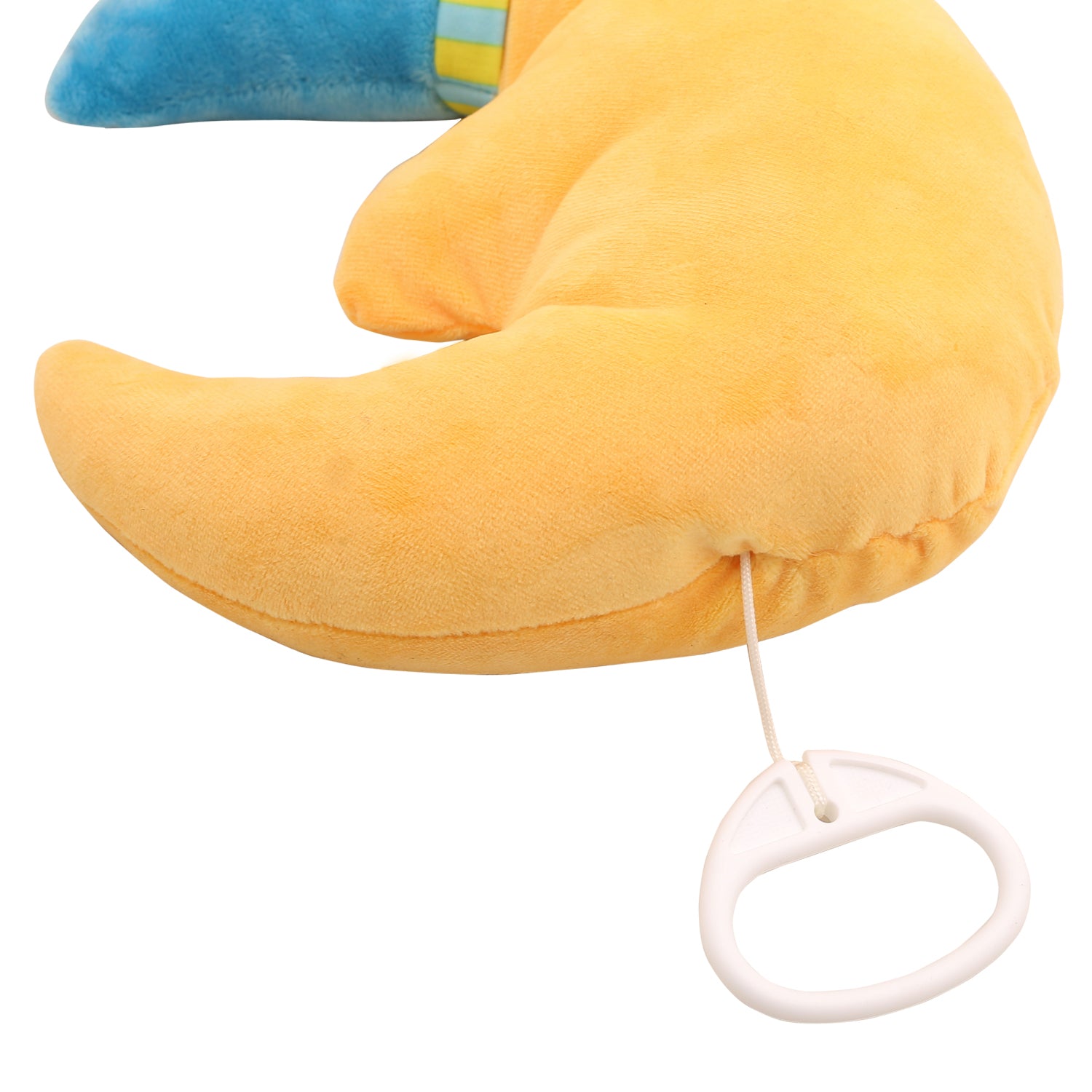 Moon Yellow Hanging Pulling Toy - Baby Moo