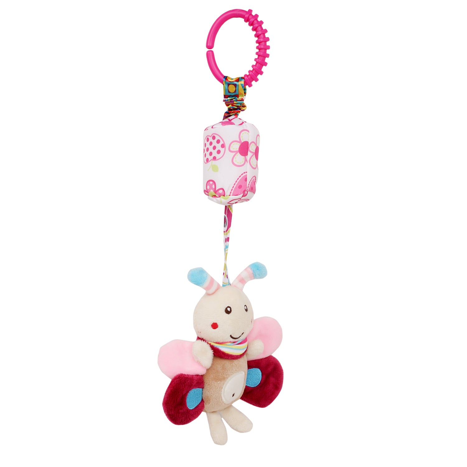 Butterfly Multicolour Wind Chime Hanging Toy - Baby Moo