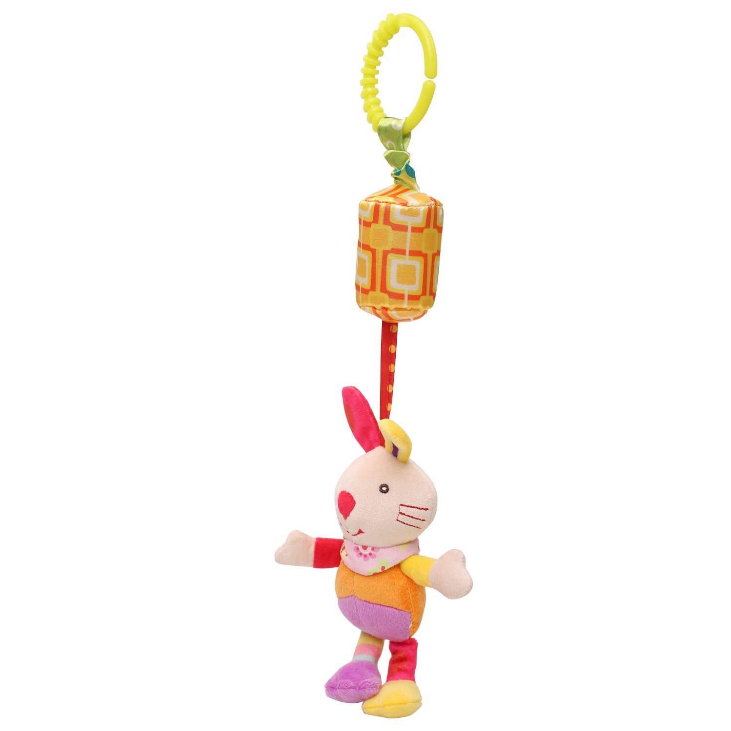 Rabbit Multicolour Wind Chime Hanging Toy - Baby Moo