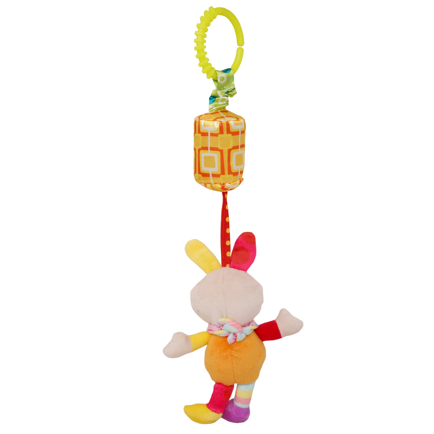 Rabbit Multicolour Wind Chime Hanging Toy - Baby Moo