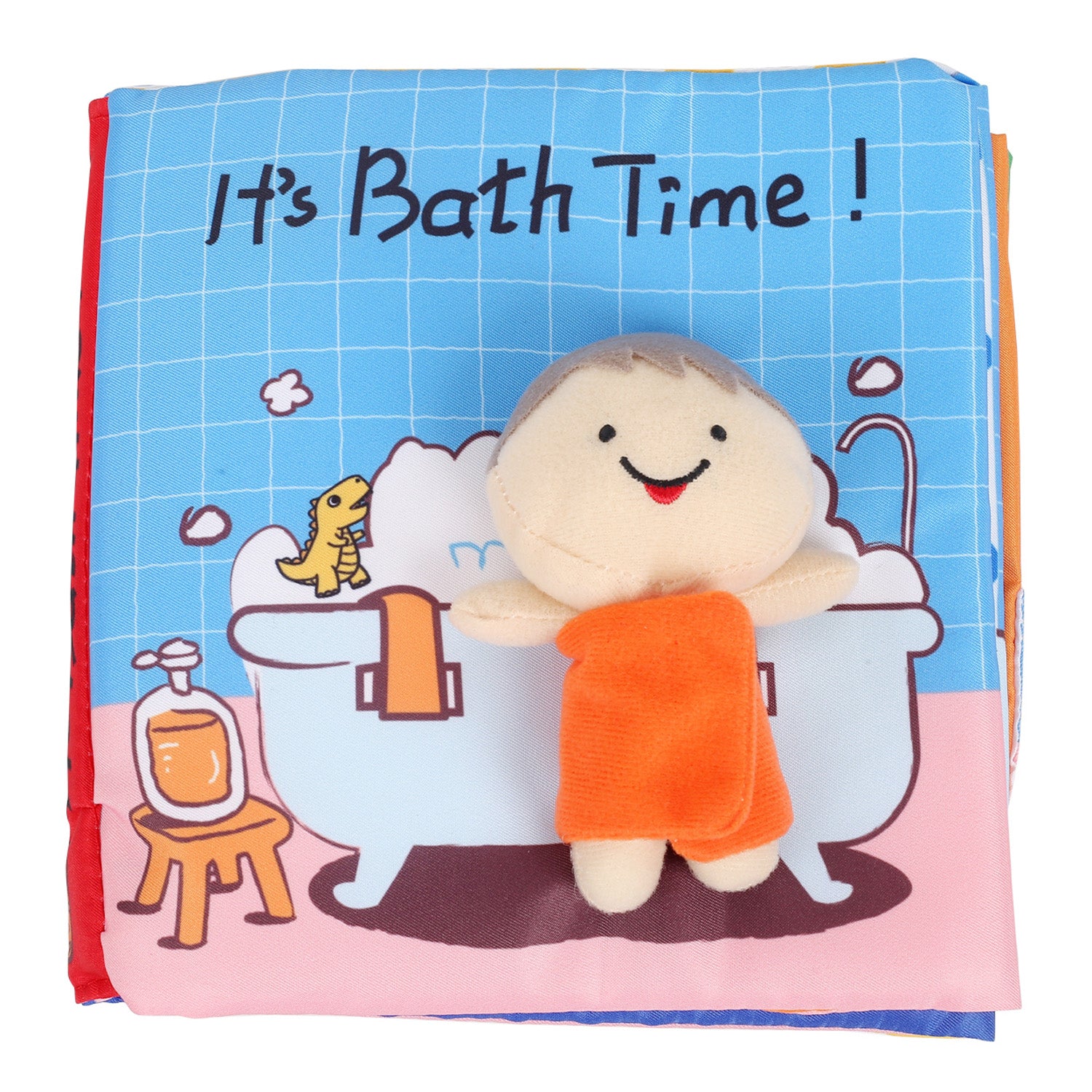 Bath Time Multicolour Activity Cloth Book