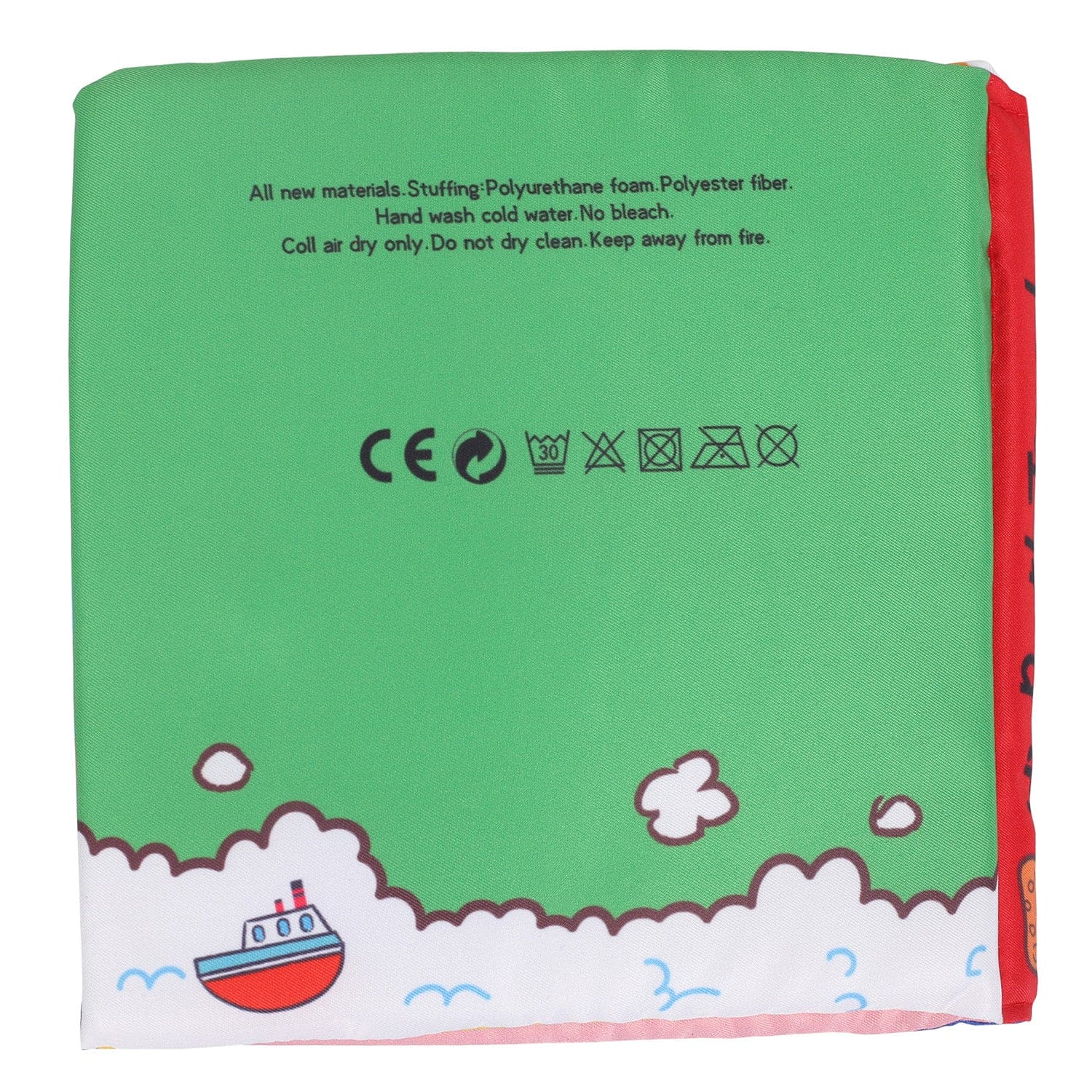 thumbnail image 2 of Baby Bath Books, 6Pack Nontoxic Fabric Baby Bath Books Early Education Bathtub Toys Activity Waterproof Baby Books For Toddler, Infants And Kids Perfect For Baby Shower 2 of 14