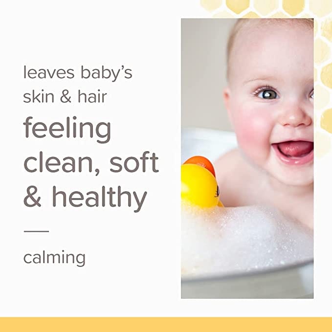 Burt's Bees Baby Calming Shampoo & Wash - 350 ml - Baby Moo