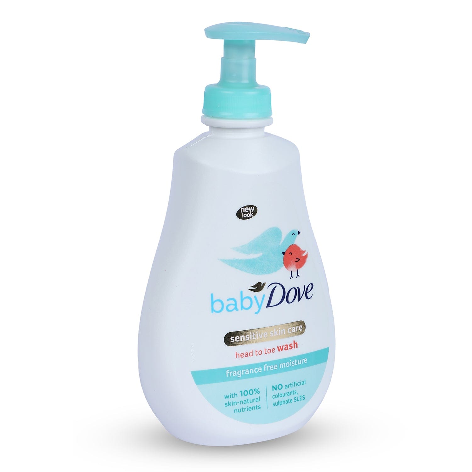 Dove head to sales toe baby wash