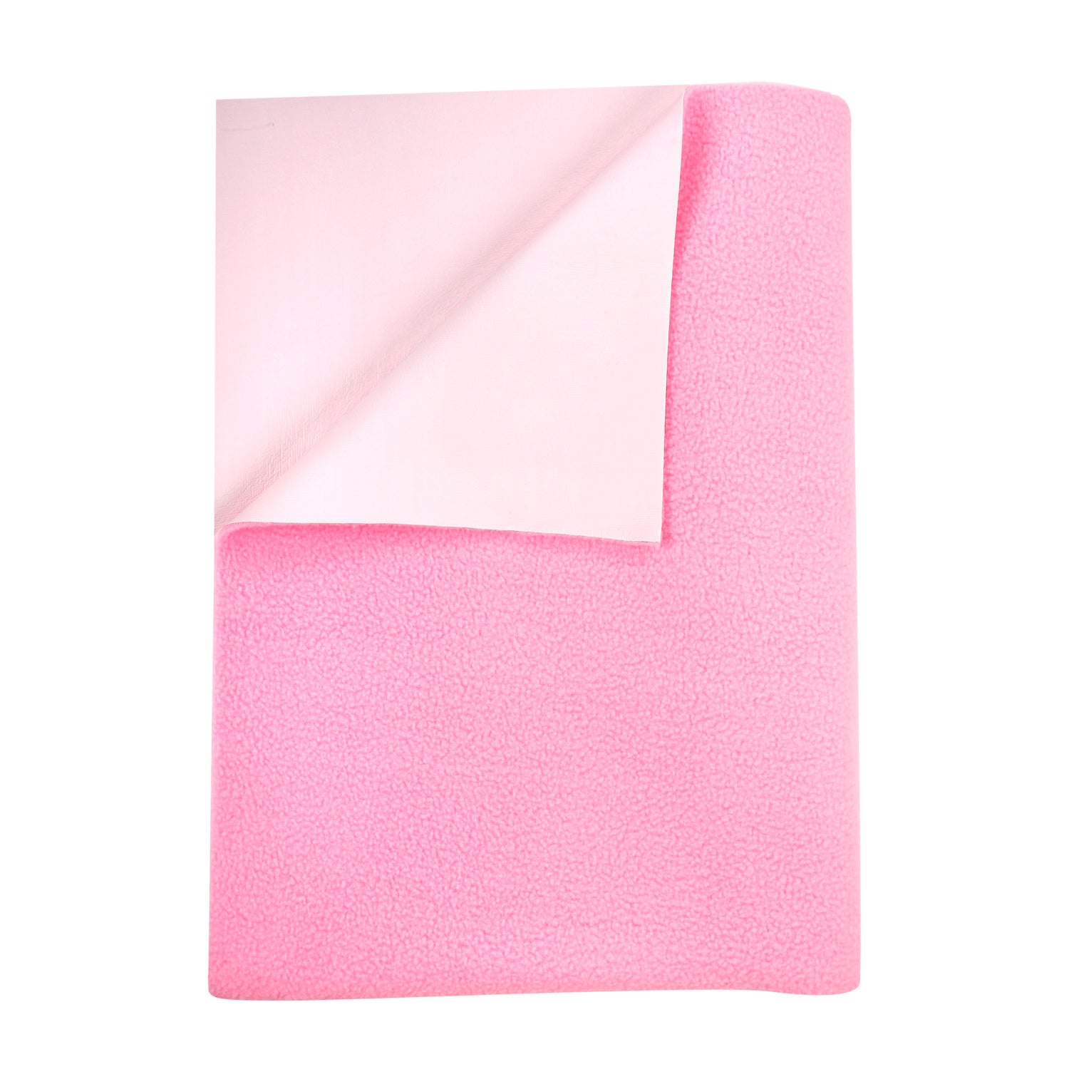 Plain Pink Water-Resistant Bed Protector - 3 Sizes - Baby Moo