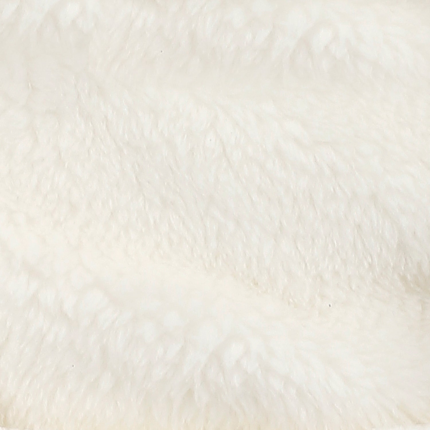 Smiley Bear White Blanket - Baby Moo