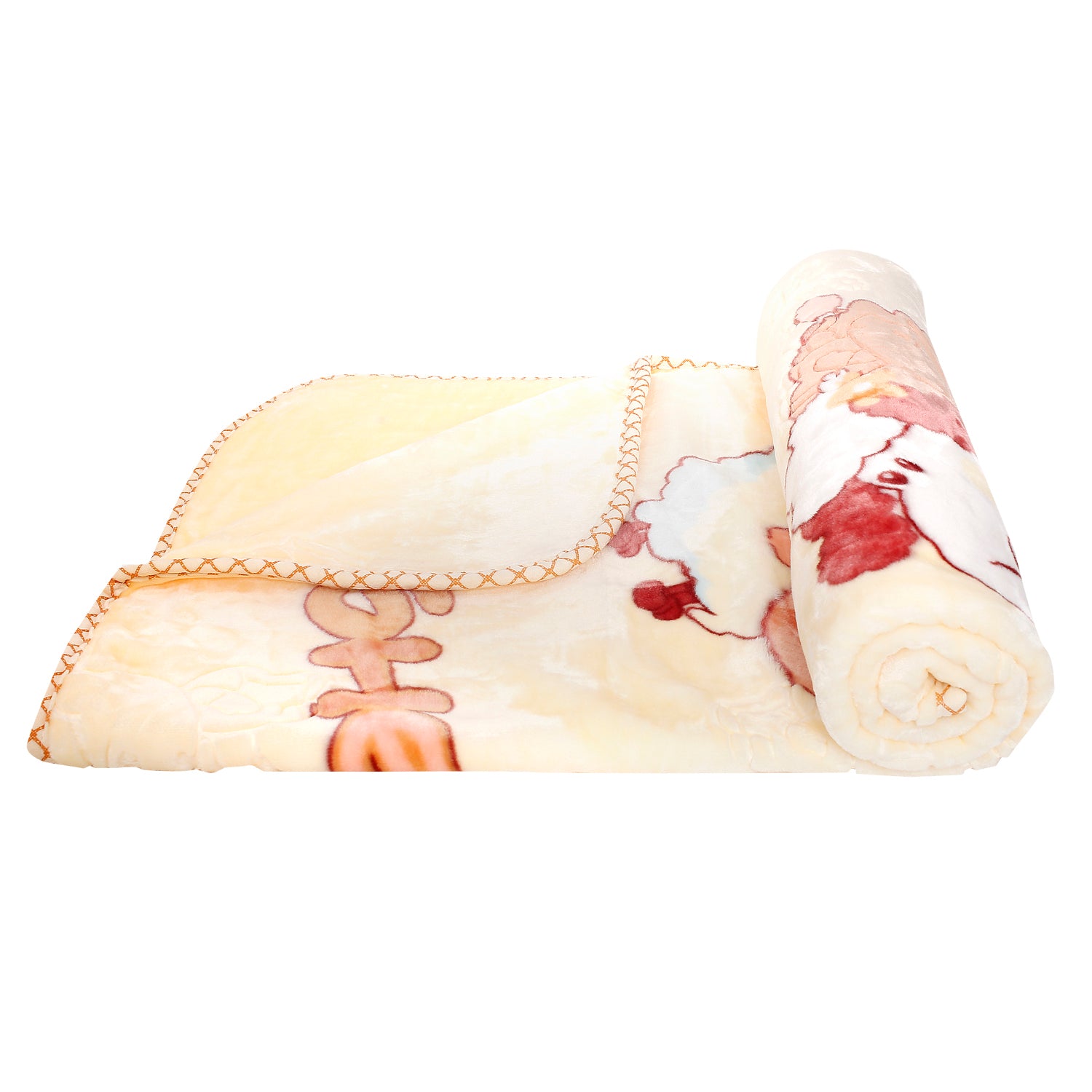 Sleepy Sheep Cream Blanket - Baby Moo
