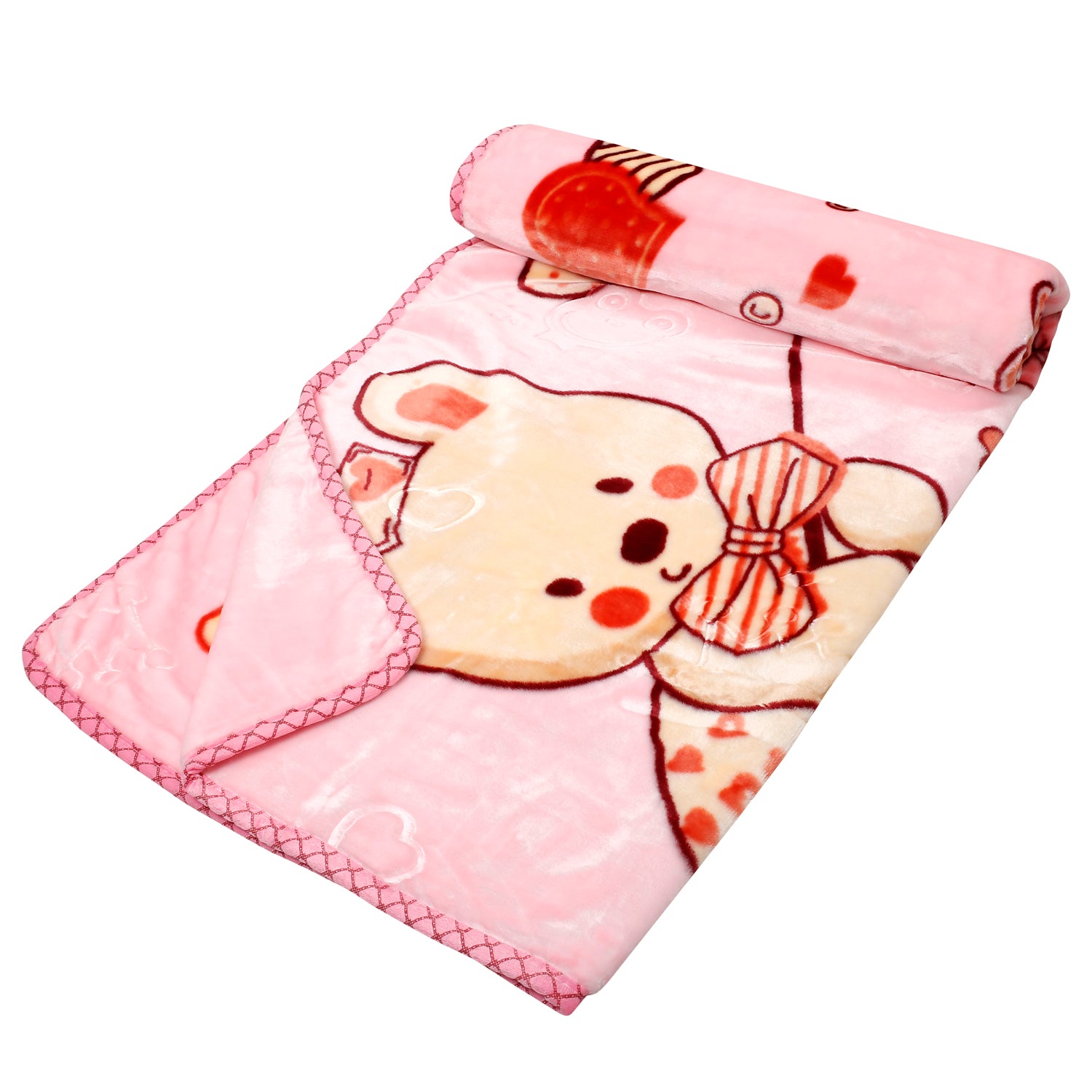 Sweetheart Pink Blanket - Baby Moo
