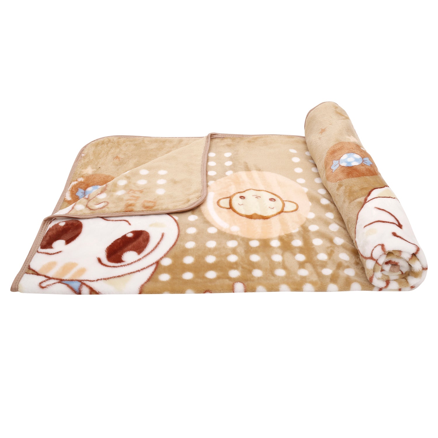 Funny Dream Brown Blanket - Baby Moo