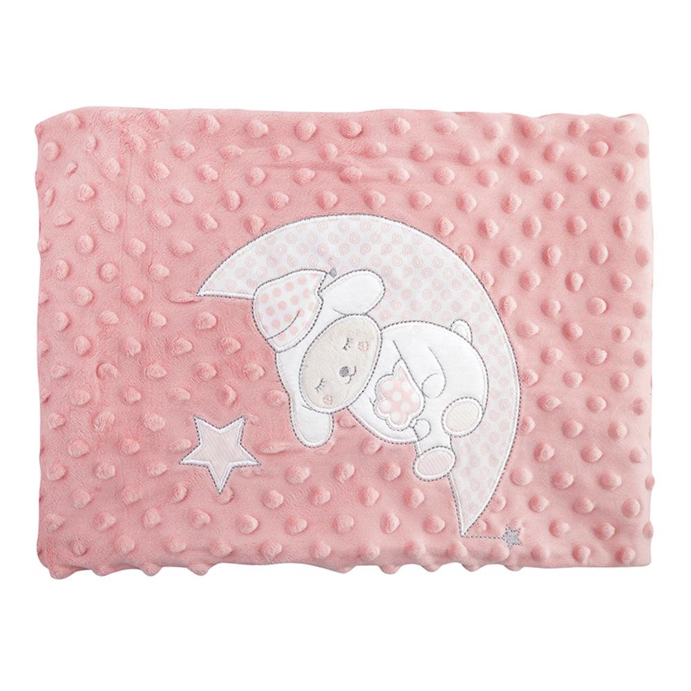 Your Star is Born Pink Bubble Blanket - Baby Moo
