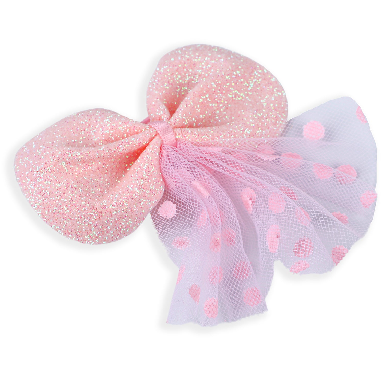 Aphrodite Bows Hair Clips Set 8 Pcs - Pink - Baby Moo